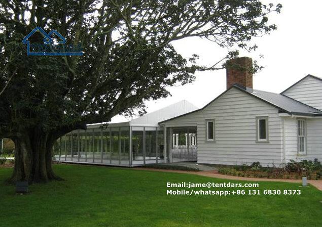 Permanent outdoor tent