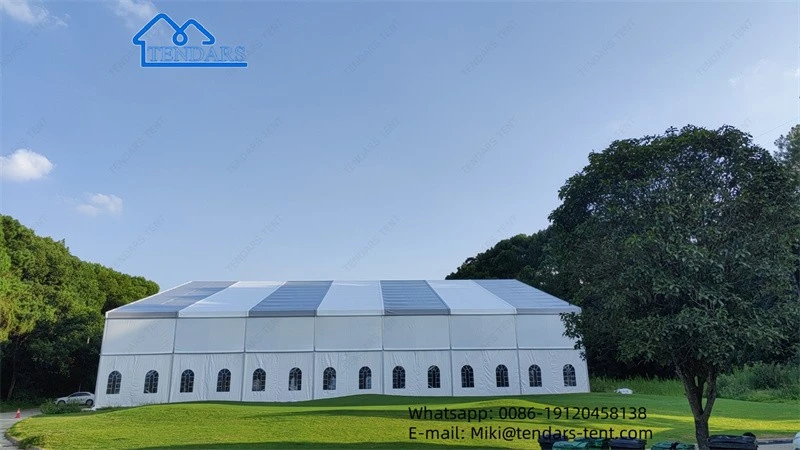 large outdoor exhibition tent