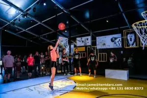 Krepšinio aikštelės palapinė